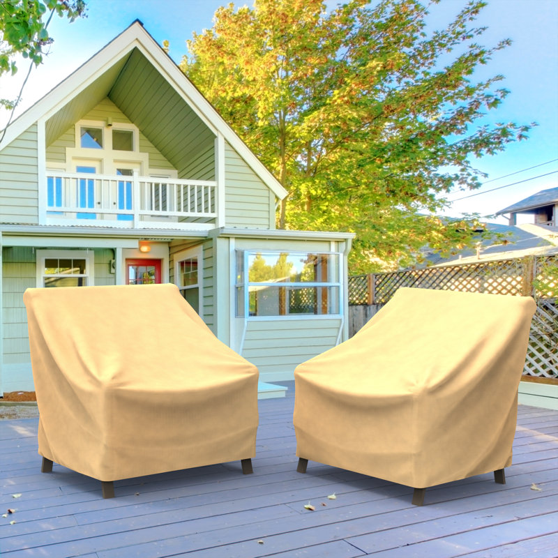 Arlmont & Co. Jared Water Resistant Patio Chair Cover & Reviews Wayfair